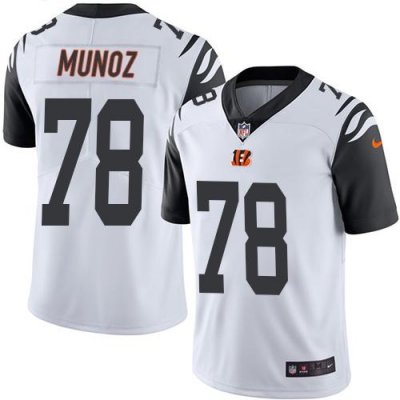 Jerseys Factory Cheap Nike Bengals #78 Anthony Munoz White Men's