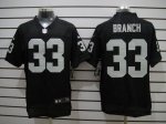 Jerseys Factory Cheap Nike Raiders #33 Tyvon Branch Black Team C