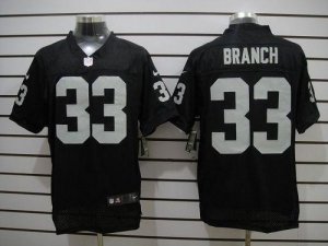 Jerseys Factory Cheap Nike Raiders #33 Tyvon Branch Black Team C