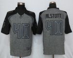 Jerseys Factory Cheap Nike Buccaneers #40 Mike Alstott Gray Men'