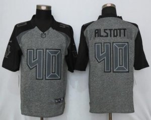 Jerseys Factory Cheap Nike Buccaneers #40 Mike Alstott Gray Men'