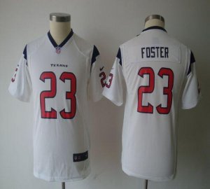 Jerseys Factory Cheap Nike Texans #23 Arian Foster White Youth N