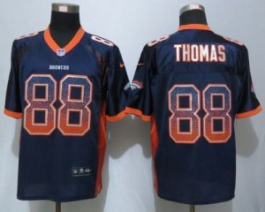 Jerseys Factory Cheap Nike Broncos #88 Demaryius Thomas Navy Blu