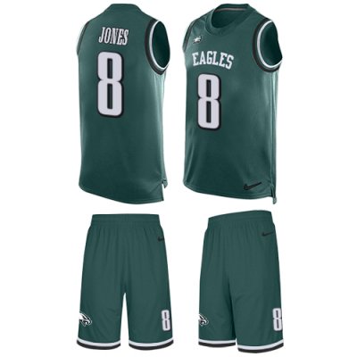 Jerseys Factory Cheap Nike Eagles #8 Donnie Jones Midnight Green