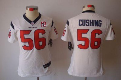 Jerseys Factory Cheap Nike Texans #56 Brian Cushing White With 1