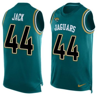 Jerseys Factory Cheap Nike Jaguars #44 Myles Jack Teal Green Tea