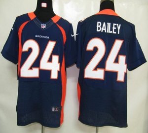 Jerseys Factory Cheap Nike Broncos #24 Champ Bailey Navy Blue Al