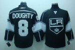 Jerseys Factory Cheap Kings #8 Drew Doughty Black Home Embroider
