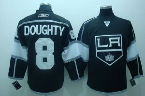 Jerseys Factory Cheap Kings #8 Drew Doughty Black Home Embroider