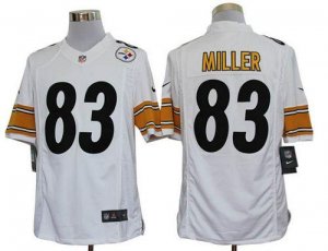 Jerseys Factory Cheap Nike Steelers #83 Heath Miller White Men's