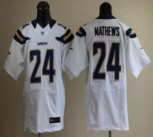 Jerseys Factory Cheap Nike Chargers #24 Ryan Mathews White Men's