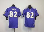 Jerseys Factory Cheap Nike Ravens #82 Torrey Smith Purple Team C