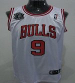Jerseys Factory Cheap Bulls #9 Luol Deng White With 20TH Embroid