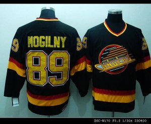 Jerseys Factory Cheap Canucks #89 Alexander Mogilny Embroidered