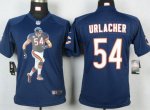 Jerseys Factory Cheap Nike Bears #54 Brian Urlacher Navy Blue Te