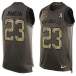 Jerseys Factory Cheap Nike Cardinals #23 Chris Johnson Green Men