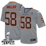 Jerseys Factory Cheap Nike Broncos #58 Von Miller Lights Out Gre