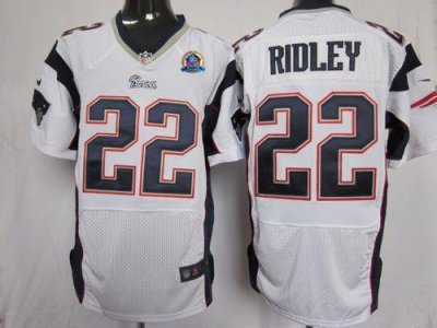Jerseys Factory Cheap Nike Patriots #22 Stevan Ridley White With