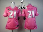 Jerseys Factory Cheap Nike Ravens #21 Lardarius Webb Pink Super