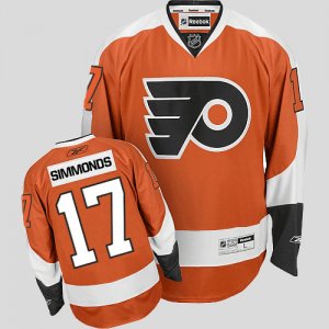 Jerseys Factory Cheap Flyers #17 Wayne Simmonds Orange Embroider