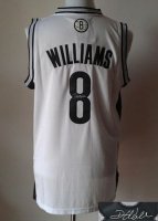 Jerseys Factory Cheap Revolution 30 Autographed Nets #8 Deron Wi
