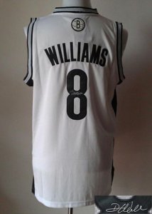 Jerseys Factory Cheap Revolution 30 Autographed Nets #8 Deron Wi