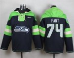 Jerseys Factory Cheap Nike Seahawks #74 George Fant Navy Blue Pl