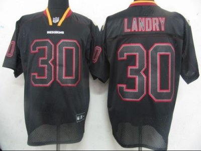 Jerseys Factory Cheap Redskins #30 LaRon Landry Lights Out Black