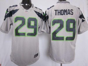Jerseys Factory Cheap Nike Seahawks #29 Earl Thomas Grey Alterna