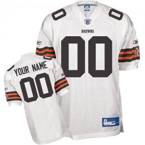Jerseys Factory Cheap Browns Personalized Authentic White NFL Je