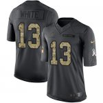 Jerseys Factory Cheap Nike Bears #13 Kevin White Black Men's Sti