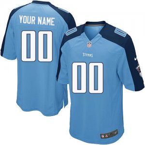 Jerseys Factory Cheap Nike Tennessee Titans Customized Light Blu