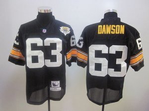 Jerseys Factory Cheap 60TH Mitchell And Ness Steelers #63 Dermon