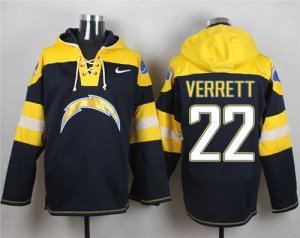 Jerseys Factory Cheap Nike Chargers #22 Jason Verrett Navy Blue