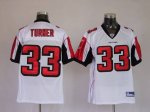 Jerseys Factory Cheap Falcons #33 Michael Turner White Stitched