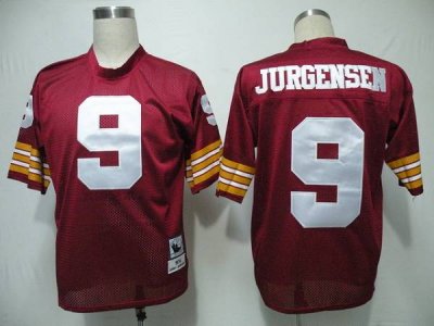 Jerseys Factory Cheap Mitchell and Ness Redskins #9 Jurgensen Re