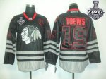 Jerseys Factory Cheap Blackhawks #19 Jonathan Toews Black Ice Wi