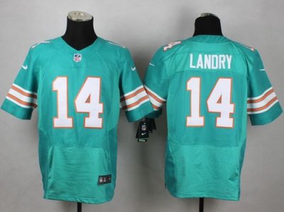 Jerseys Factory Cheap Nike Dolphins #14 Jarvis Landry Aqua Green