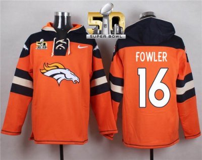 Jerseys Factory Cheap Nike Broncos #16 Bennie Fowler Orange Supe