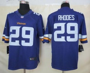 Jerseys Factory Cheap Nike Vikings #29 Xavier Rhodes Purple Team