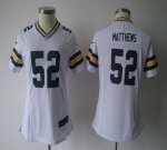 Jerseys Factory Cheap Nike Packers #52 Clay Matthews White Women