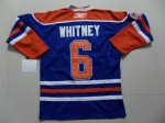 Jerseys Factory Cheap Oilers #6 Ryan Whitney Ligtht Blue Embroid