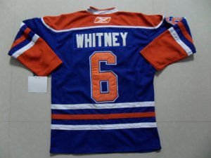 Jerseys Factory Cheap Oilers #6 Ryan Whitney Ligtht Blue Embroid