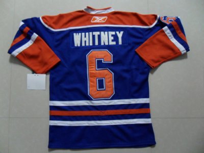 Jerseys Factory Cheap Oilers #6 Ryan Whitney Ligtht Blue Embroid