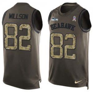 Jerseys Factory Cheap Nike Seahawks #82 Luke Willson Green Men's