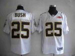 Jerseys Factory Cheap Saints #25 Reggie Bush White With Super Bo