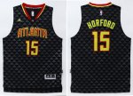 Jerseys Factory Cheap Hawks #15 Al Horford Black Swingman Stitch