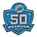 Jerseys Factory Cheap Stitched Miami Dolphins 1966-2015 50th Sea