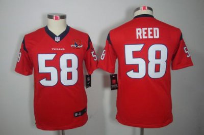 Jerseys Factory Cheap Nike Texans #58 Brooks Reed Red Alternate