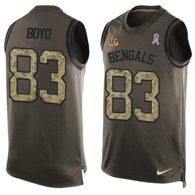 Jerseys Factory Cheap Nike Bengals #83 Tyler Boyd Green Men's St
